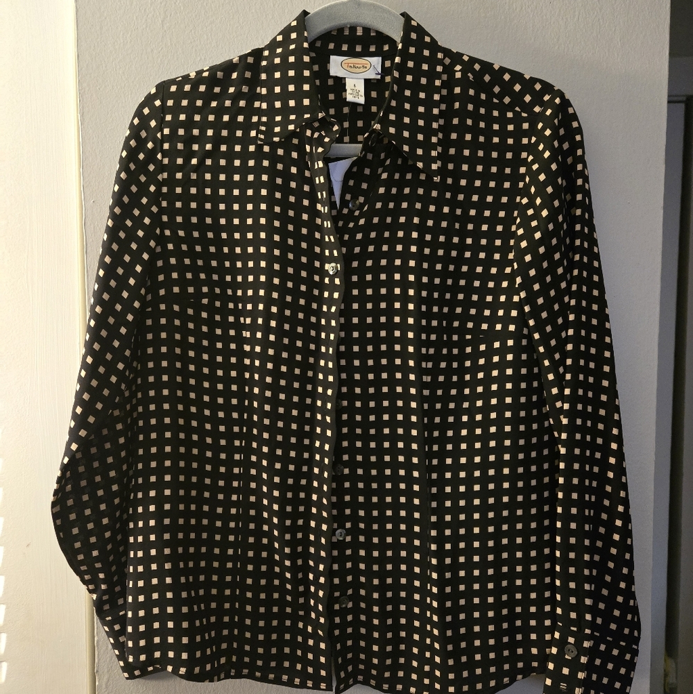 Talborts Long Sleeve Button Down Shirt